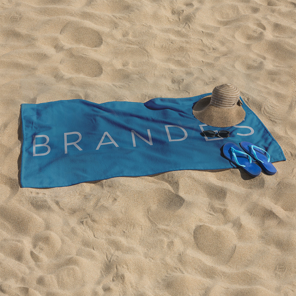 Eco-friendly Sublimated Microfiber Sand Proof Beach Towel